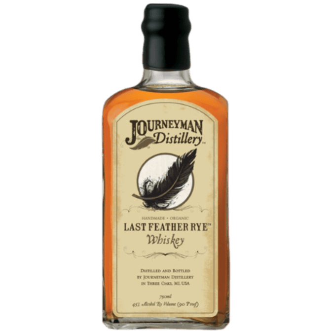 Journeyman Distillery Last Feather Rye Whiskey 90 Proof - 750ML 