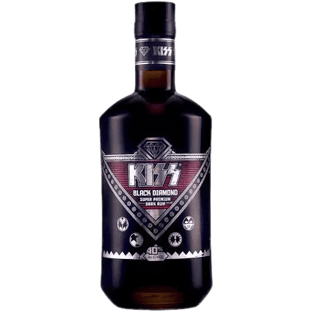 KISS Black Diamond Premium Rum - 750ML 