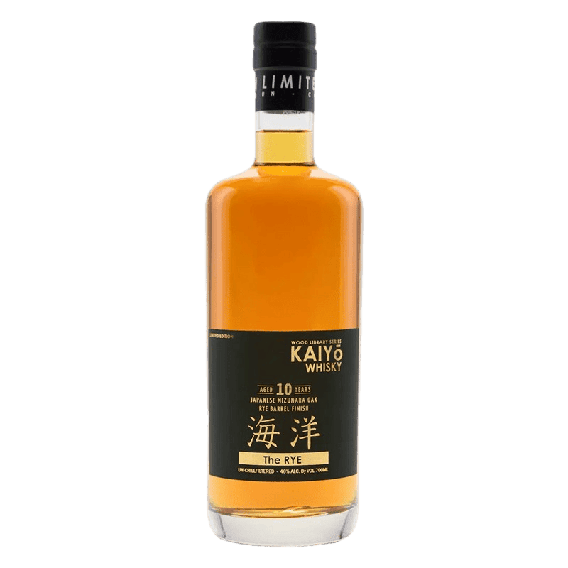 Kaiyo 10 Years The Rye Limited Edition Japanese Whiskey - 750ML 