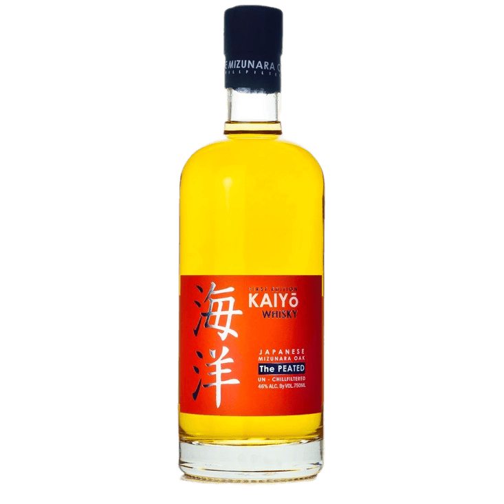 Kaiyo Whisky The Peated Mizunara Oak Aged Japanese Whisky - 750ML 