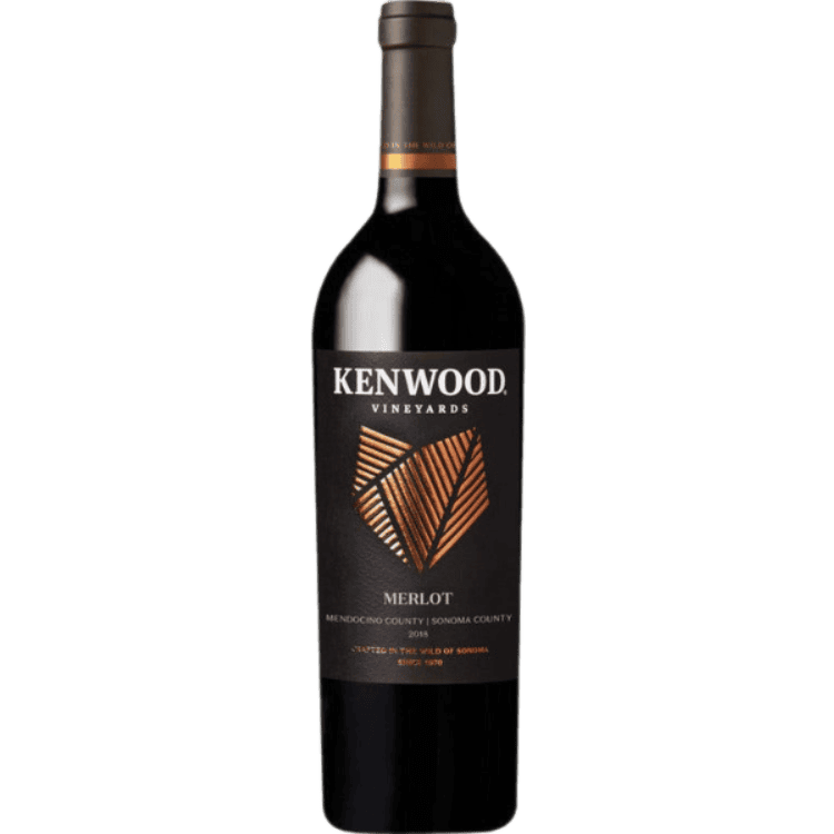 Kenwood Merlot Sonoma & Mendocino Counties - 750ML 