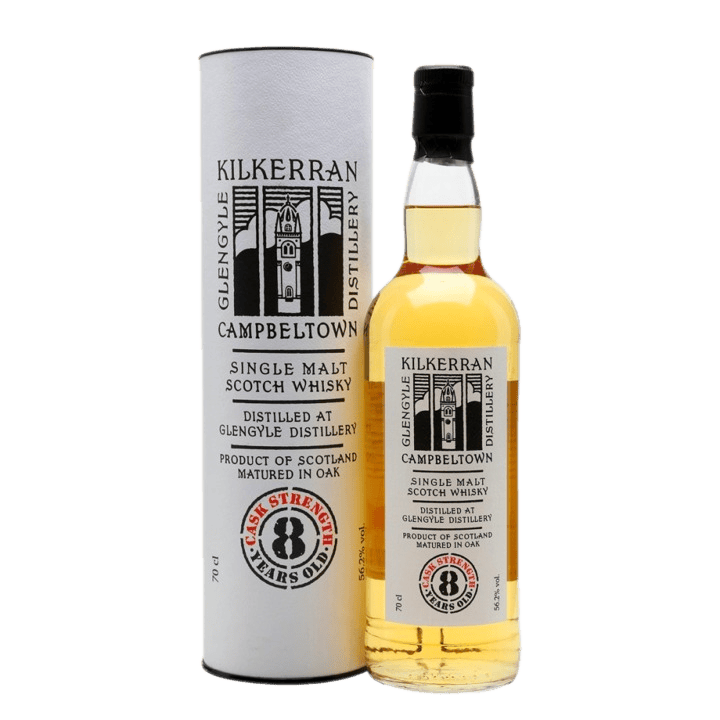 Kilkerran Cask Strength 8 Year Old Scotch - 750ML 