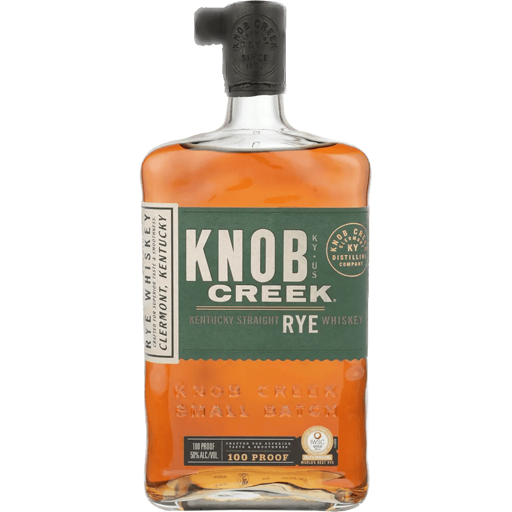 Knob Creek Rye Whiskey Real Liquor