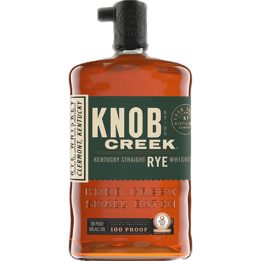 Knob Creek Rye Whiskey Real Liquor