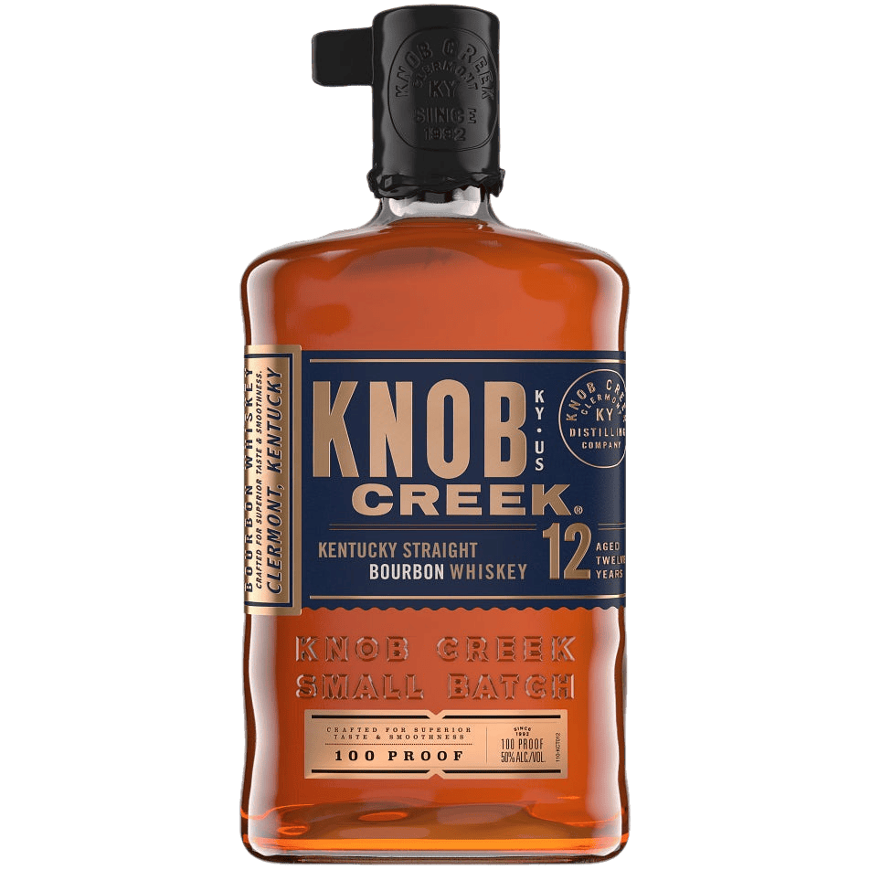 Knob Creek 12 Year Old 100 Proof Kentucky Straight Bourbon Whiskey - 750ML 