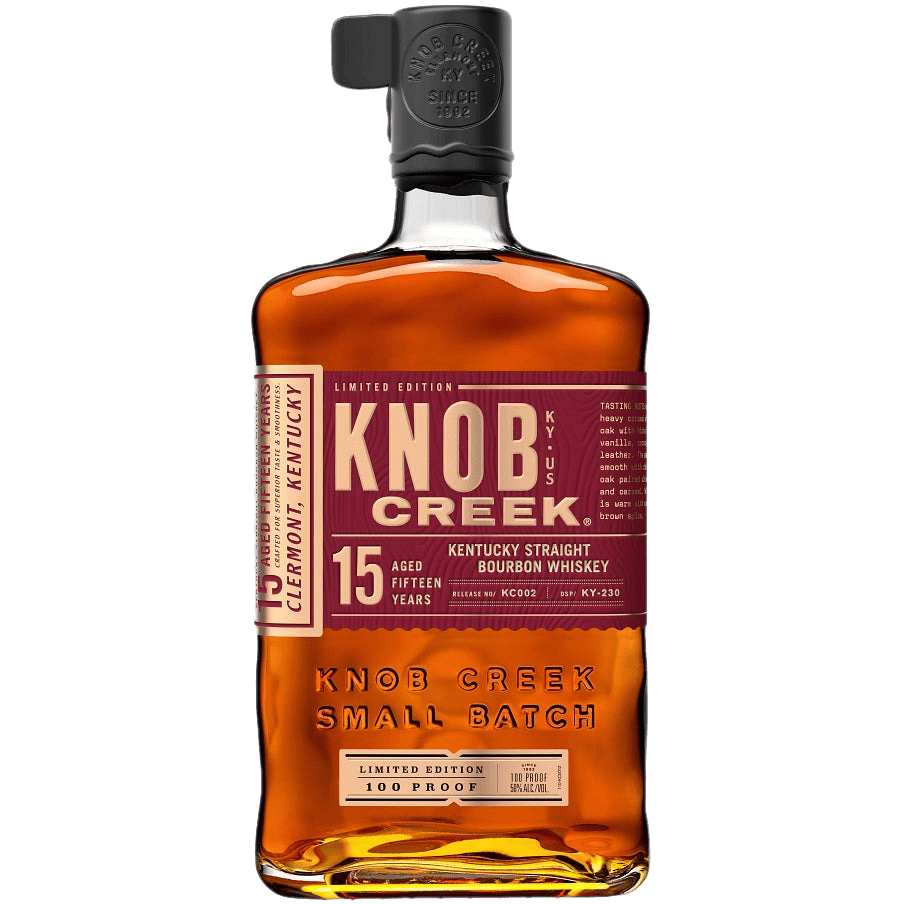 Knob Creek 15 Year Old 100 Proof Kentucky Straight Bourbon Whiskey - 750ML 