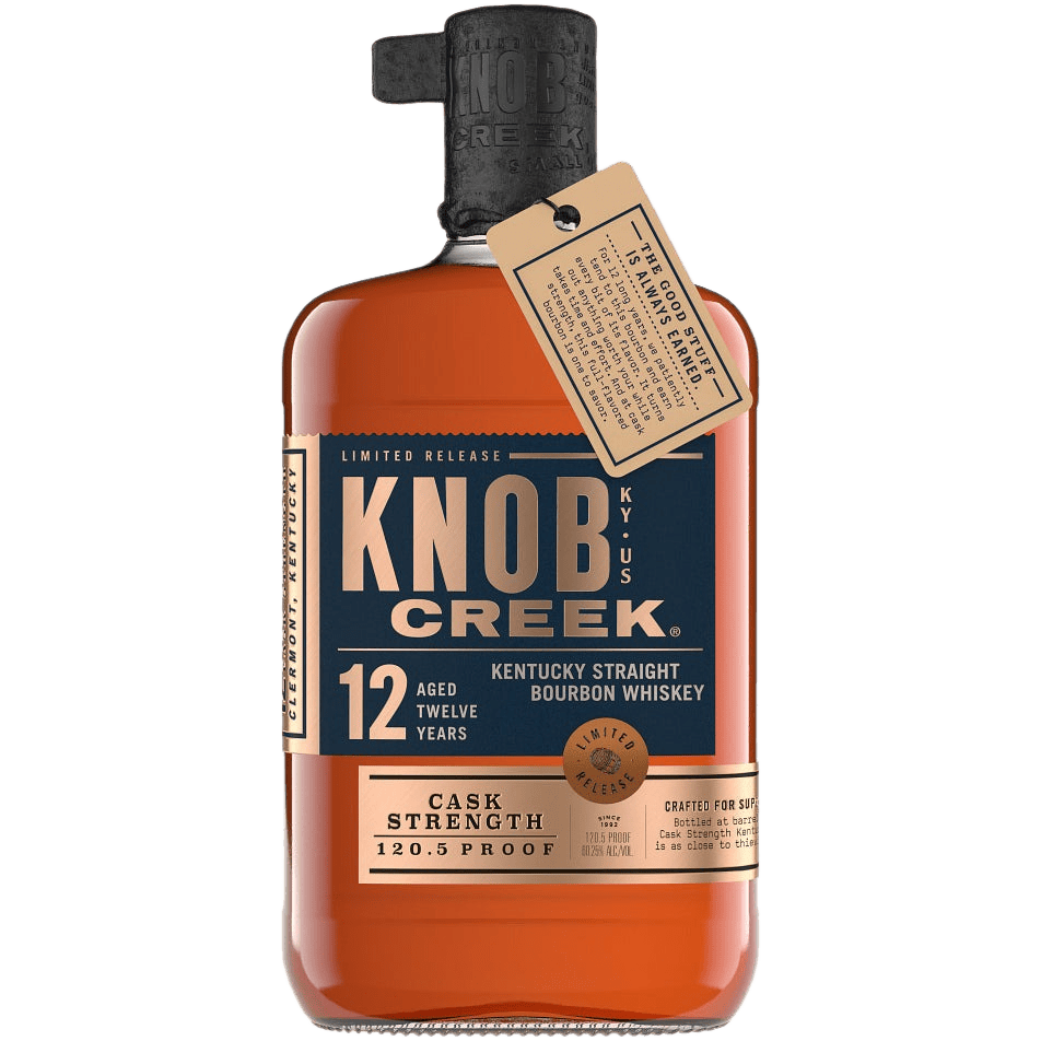 Knob Creek Limited Edition 12 Year Old Cask Strength 120 Proof Kentucky Straight Bourbon Whiskey - 750ML 