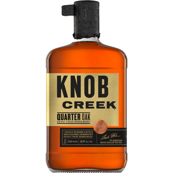 Knob Creek Quarter Oak 100 Proof Kentucky Straight Bourbon Whiskey - 750ML 