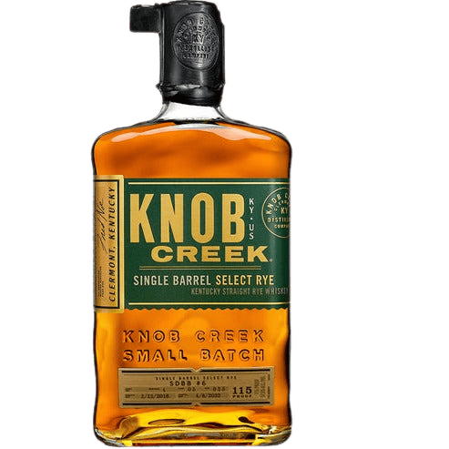 Knob Creek Single Barrel Select 115 Proof Straight Rye Whiskey - 750ML 