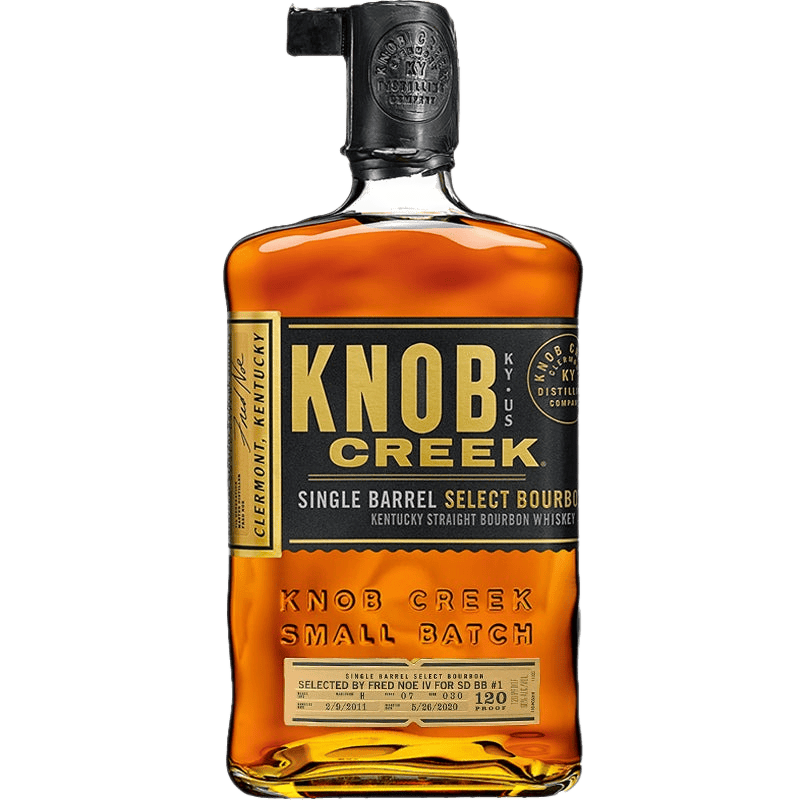 Knob Creek Single Barrel Select Bourbon Selected By Fred Noe IV For SDBB #3 -750ML 