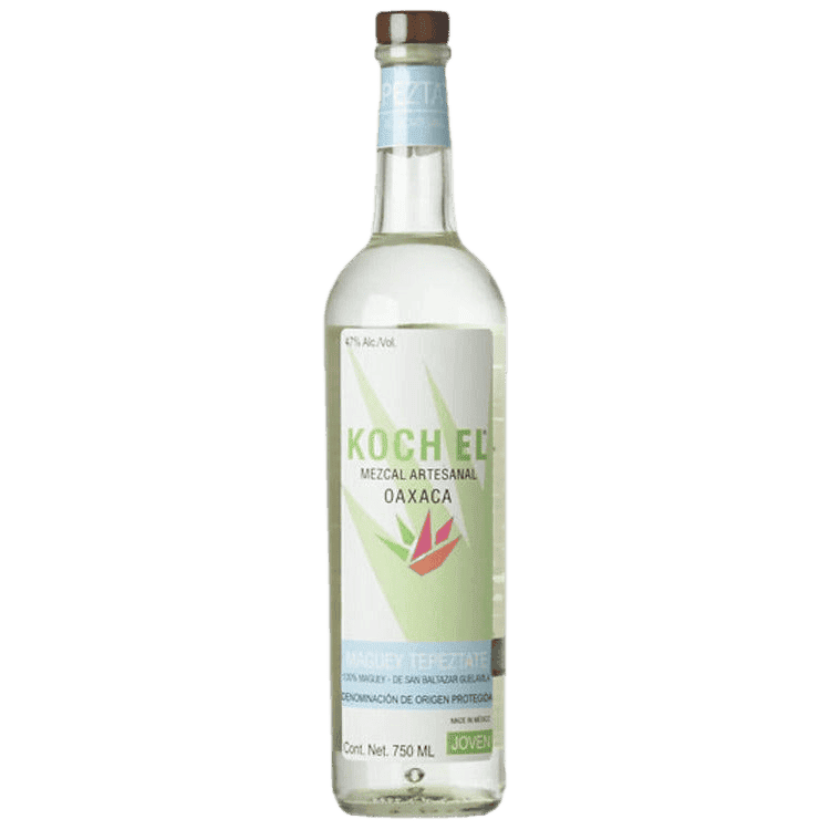 Koch El Mezcal Artesanal Joven Maguey Tepeztate De San Baltazar Guelavila 94 - 750ML 