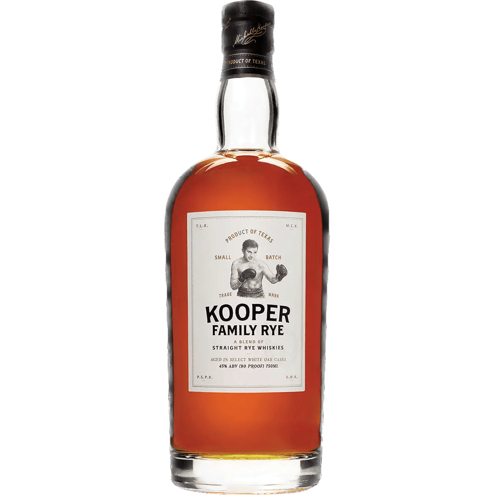 Kooper Family Rye Whiskey Real Liquor