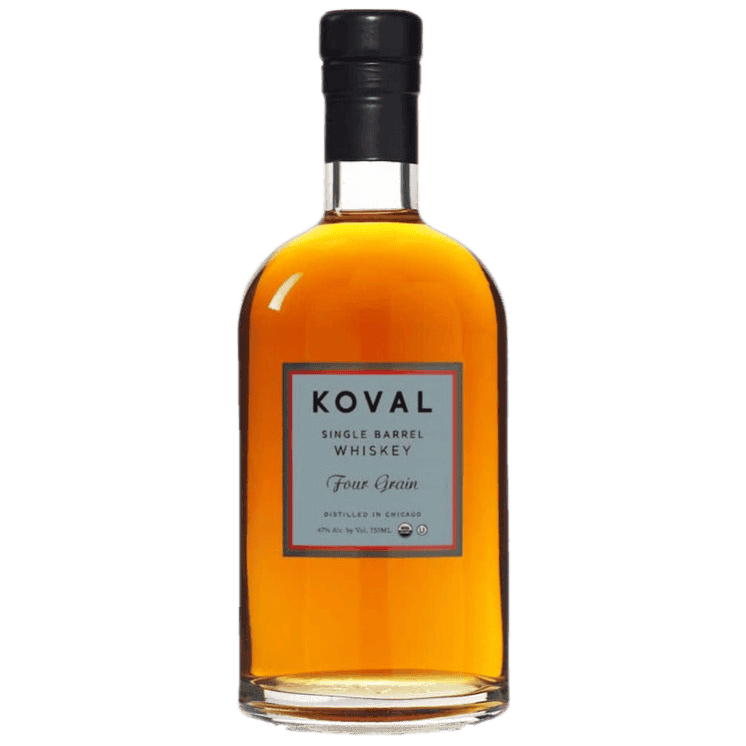 Koval Blended American Whiskey Single Barrel Four Grain - 750ML 