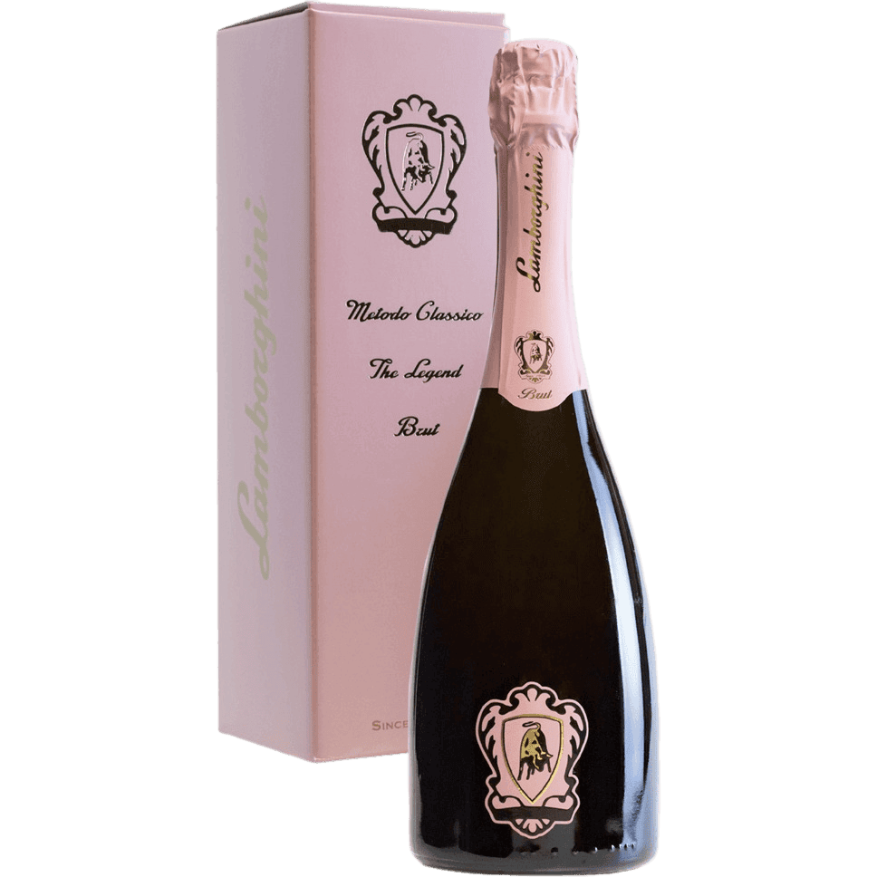 Lamborghini: Metodo Classico Rosè "The Legend" with Gift Box - 750ML 