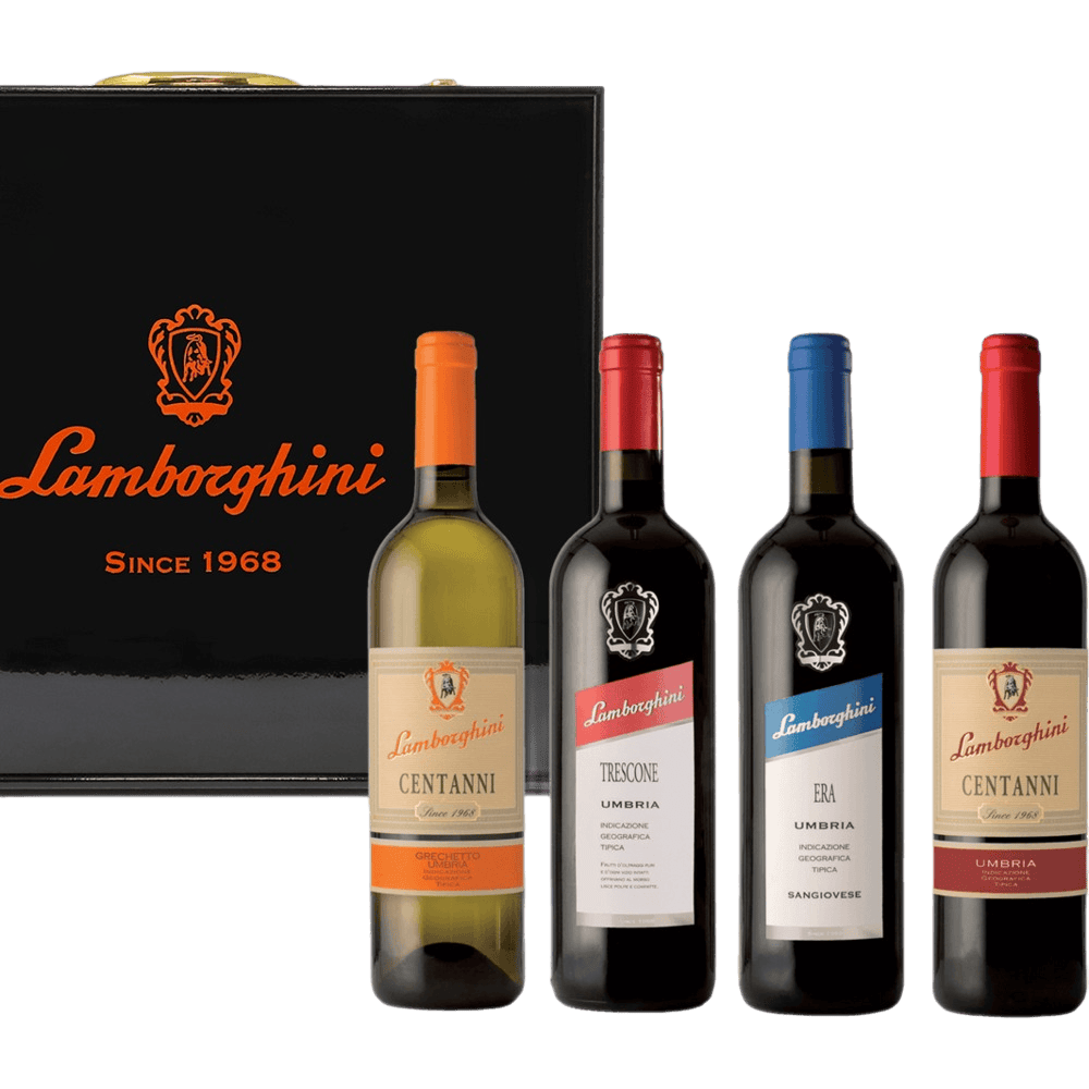 Lamborghini Ultimate: Trescone, Era, Red & White with Gift Case - 750ML 