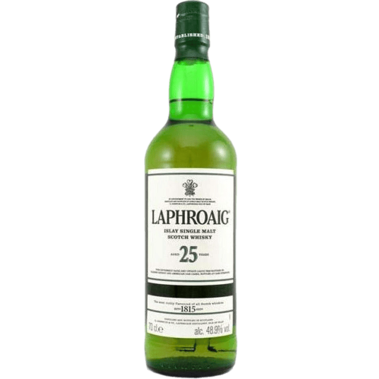 Laphroaig 25 Year Single Malt Scotch Whisky - 750ML 