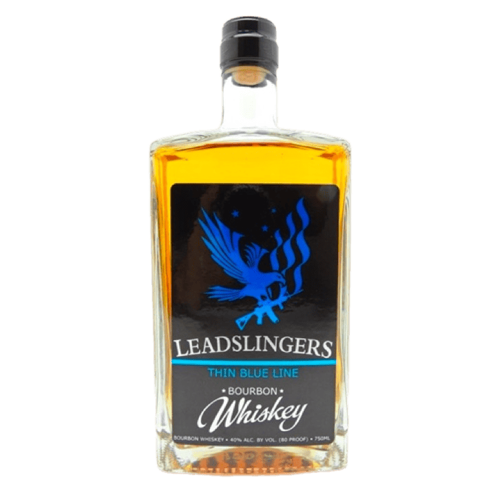 Leadslingers Thin Blue Line Bourbon Whiskey - 750ML 