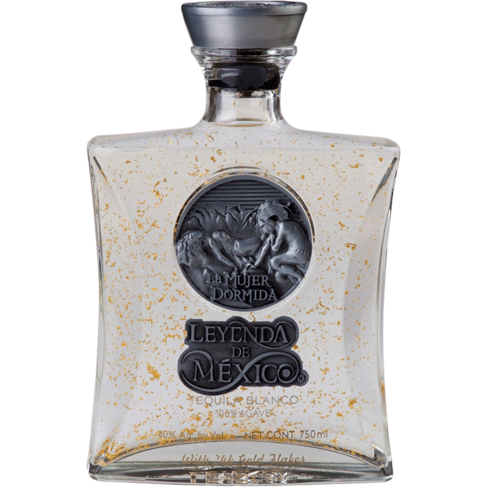 Leyenda De Mexico Tequila Blanco 24K -750ML 