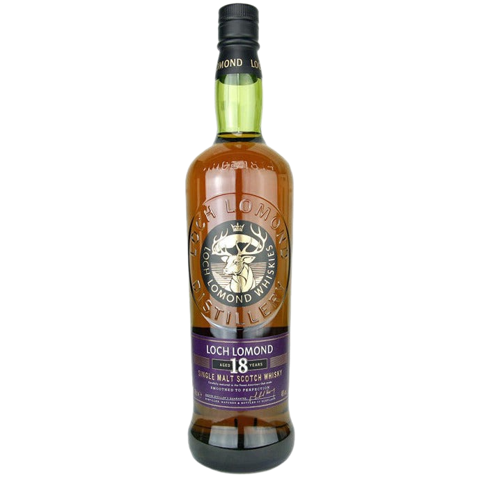 Loch Lomond 18 Years Old Single Malt Scotch Whisky - 750ML 