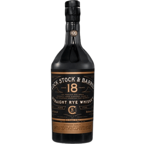 Lock Stock & Barrel Straight Rye Whiskey 18 Year - 750ML 