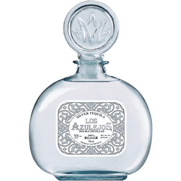 Los Azulejos Silver Tequila - 750ML 