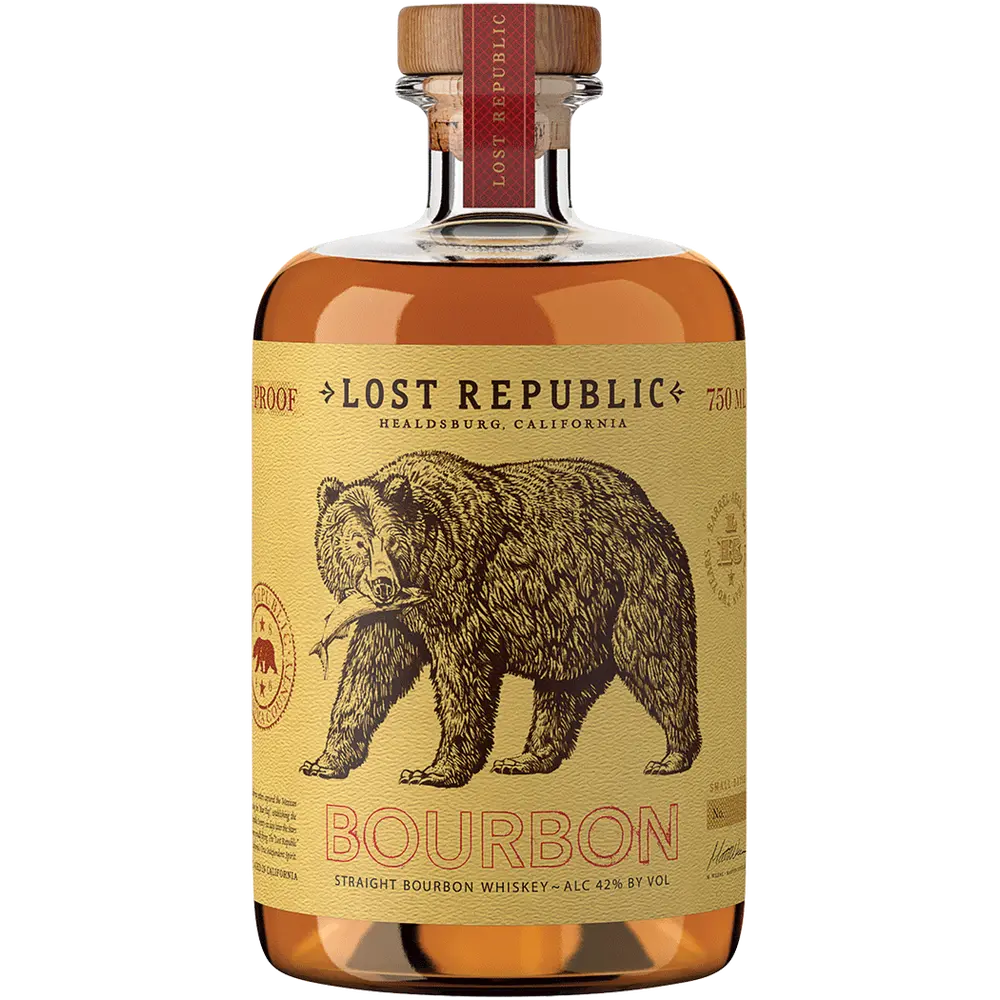 Lost Republic Straight Bourbon Real Liquor