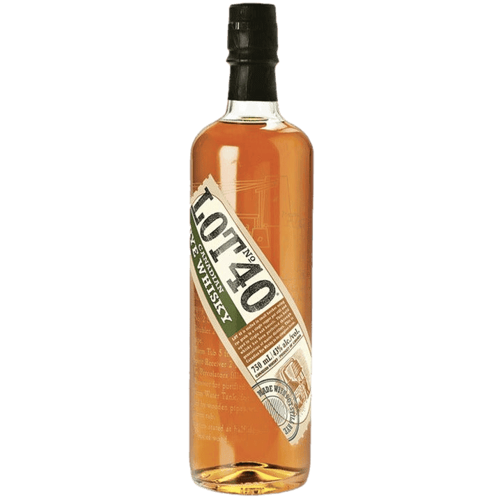 Lot 40 Canadian Rye Whisky - 750ML 