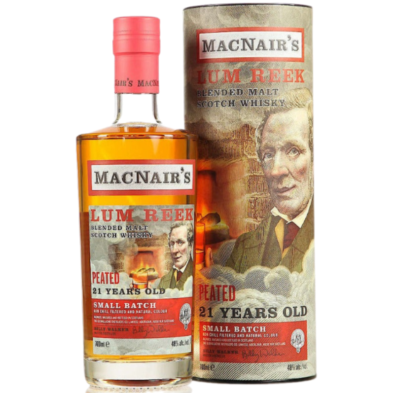 MacNair's Lum Reek 21 Year Old Peated Scotch Whisky - 750ML 