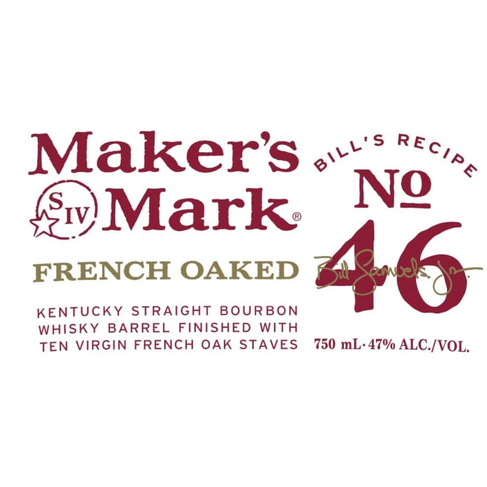 Maker's Mark 46 Cask Strength Bill's Recipe Frenched Oak Limited Release - 750ML 