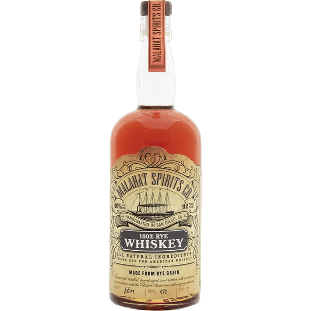 Malahat 100% Rye Whiskey Real Liquor