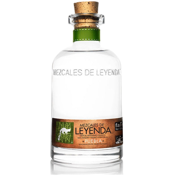 Mezcales De Leyendas Puebla Potatorum Blanco Mezcal Artesanal - 750ML 