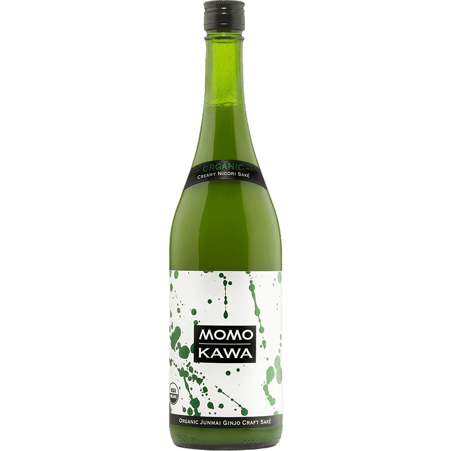 Momokawa Organic Nigori Sake - 750ML 