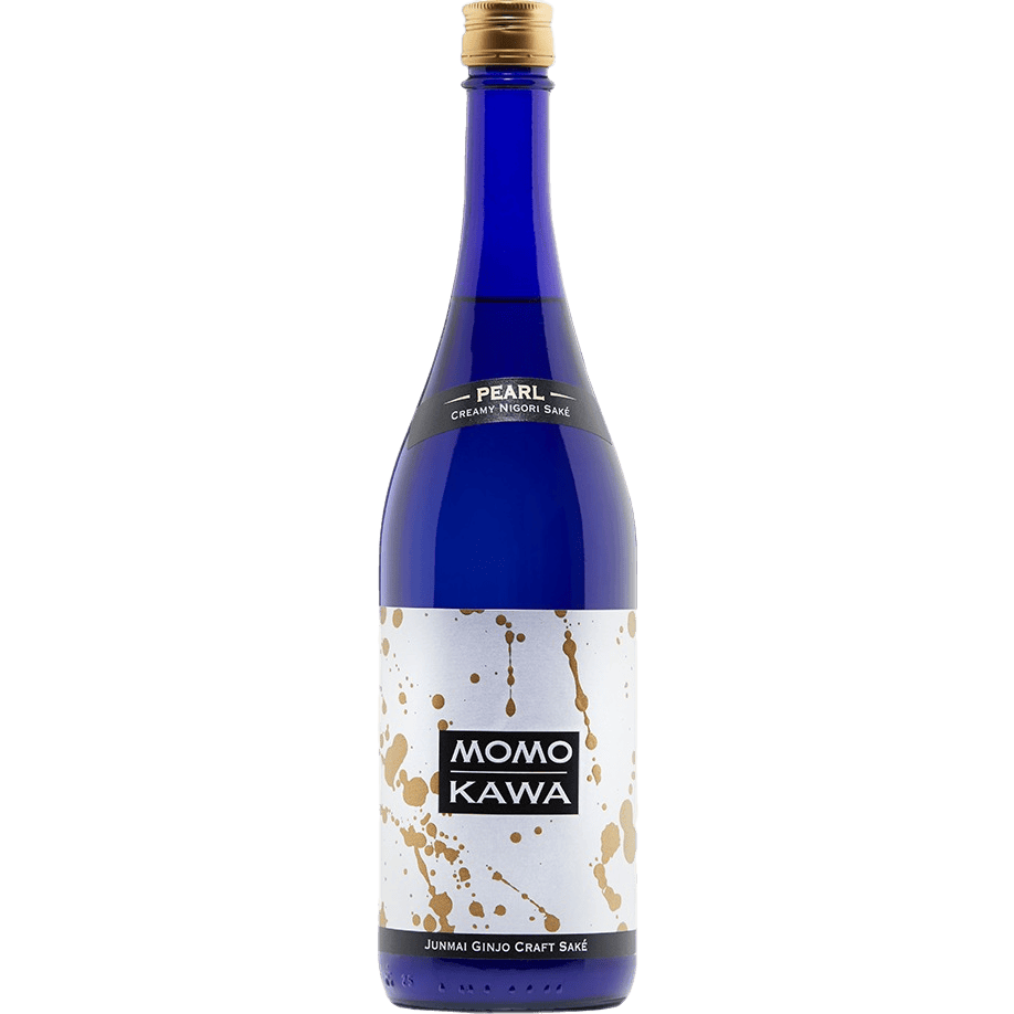 Momokawa Pearl Nigori Genshu Sake - 750ML 