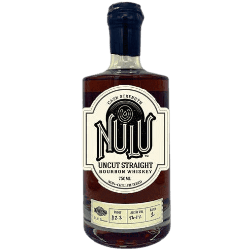 Nulu Cask Strength Uncut Straight Bourbon Whiskey Batch 1 - 750ML 