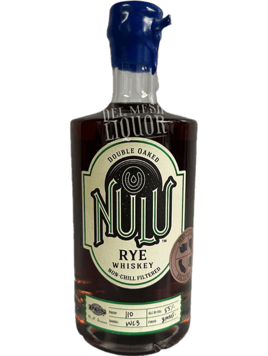 Nulu Double Oaked Rye Whiskey Batch WC3 'West Coast Exclusive' - 750ML 