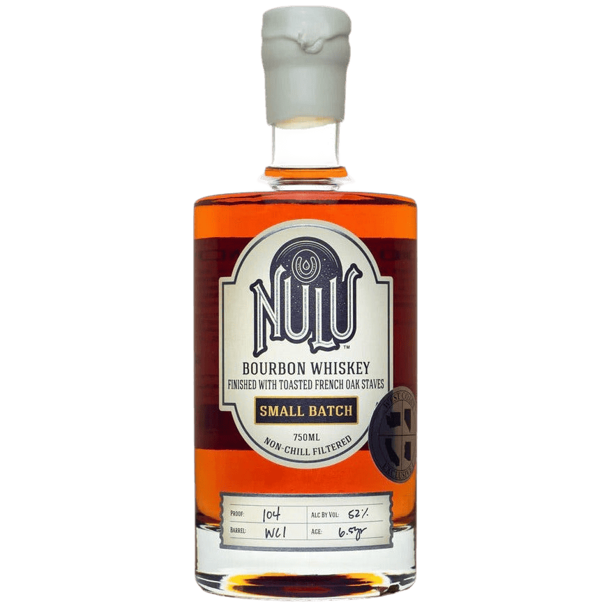 Nulu Small Batch "Toasted French Oak" Bourbon Whiskey "West Coast 1" - 750ML 