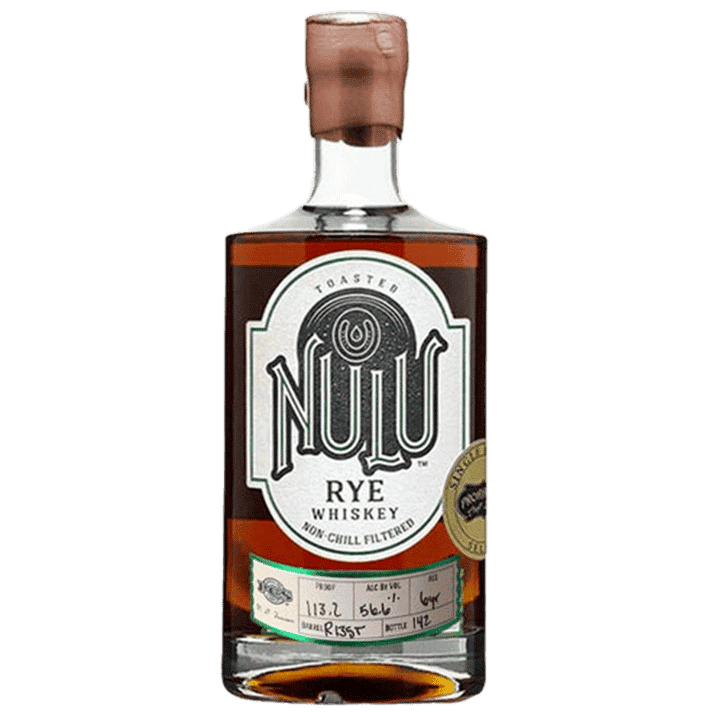 Nulu Toasted Barrel 'Prohibition Craft Spirits' 6 Year Old Single Barrel Select Rye Whiskey - 750ML 