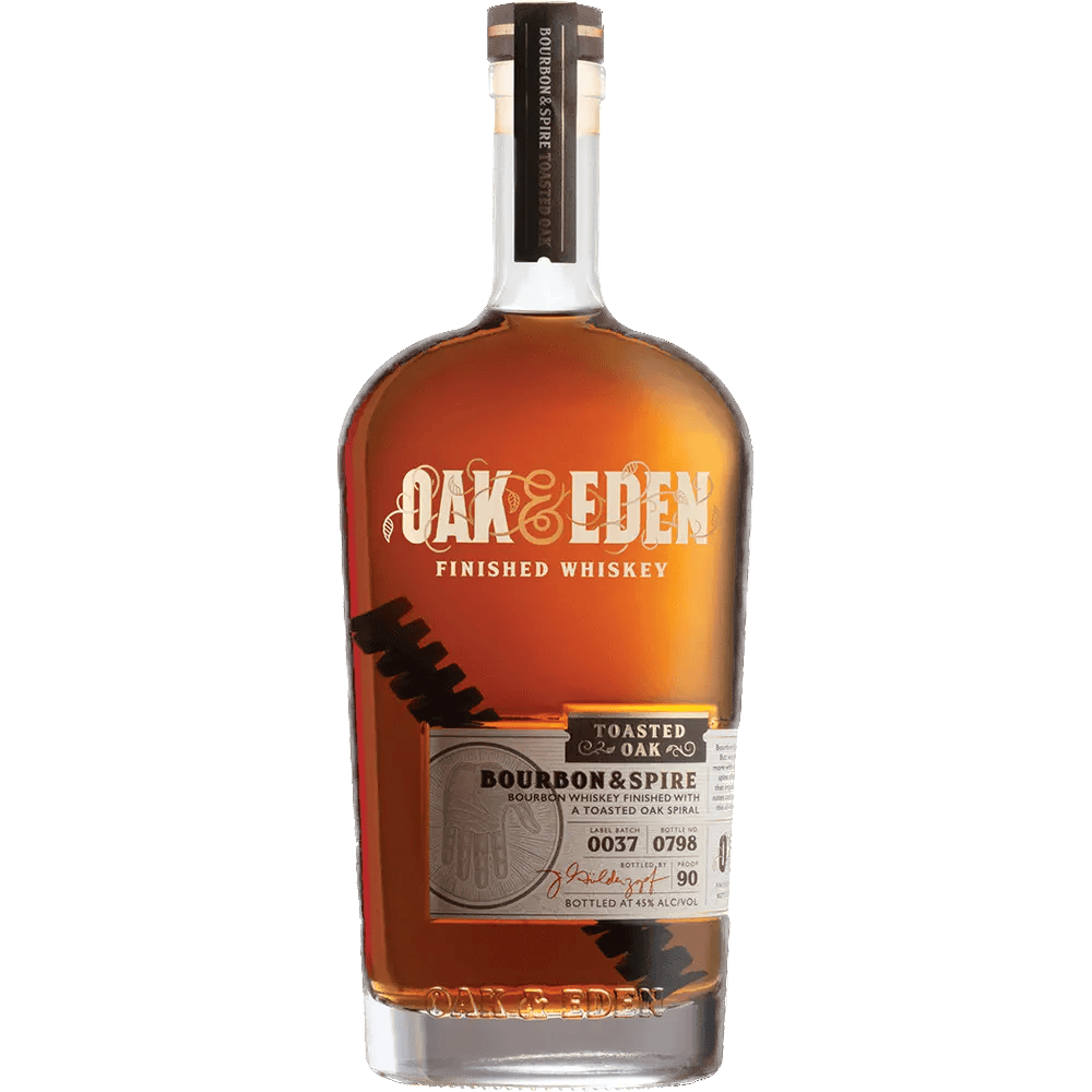 Oak & Eden Toasted Oak Bourbon & Spire Whiskey Real Liquor