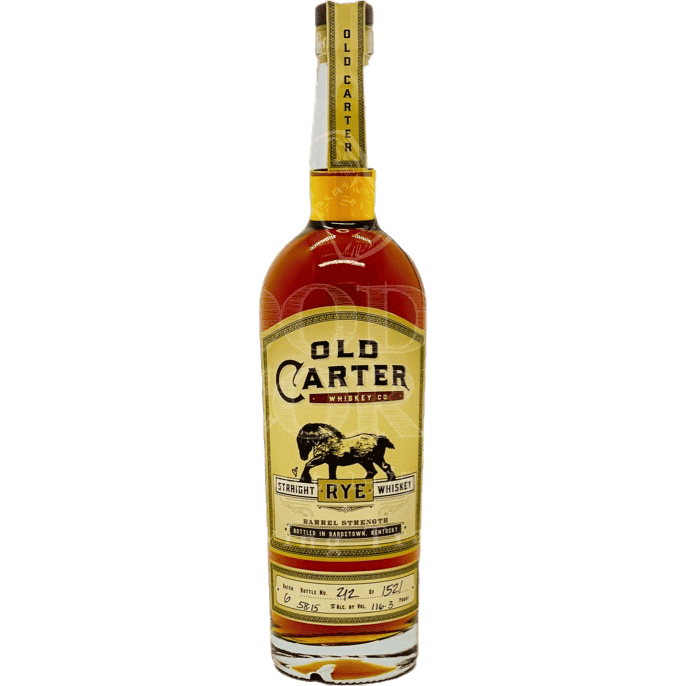 Old Carter Straight Rye Whiskey Batch 6 - 750ML 