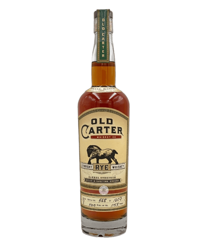 Old Carter Straight Rye Whiskey Batch 8 - 750ML 