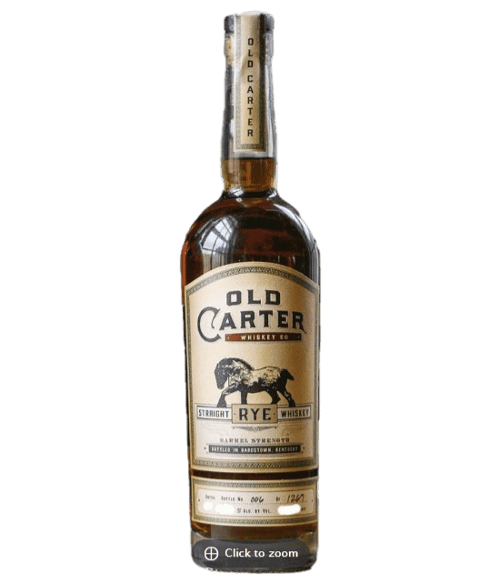 Old Carter Straight Rye Whiskey Batch 9 - 750ML 