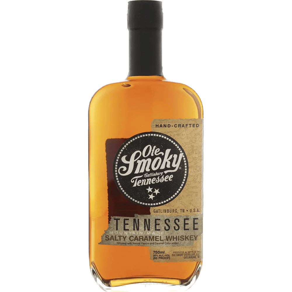 Ole Smoky Tennessee Salty Caramel Whiskey Real Liquor