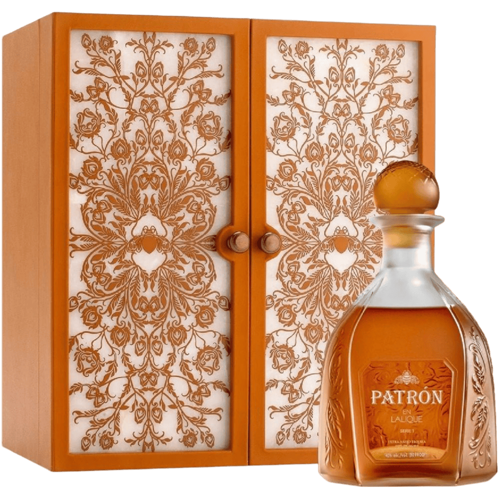 Patron En Lalique Serie 1 Extra Anejo Tequila - 750ML 