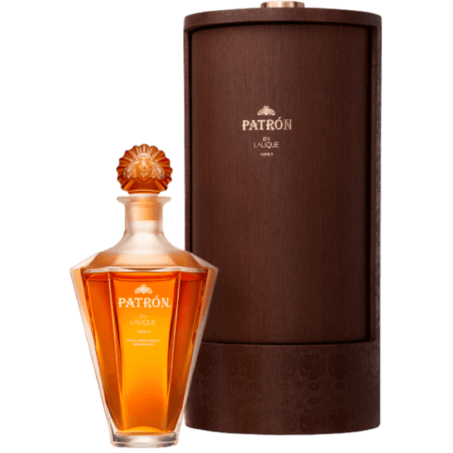 Patron Tequila Extra Anejo En Lalique Serie 2 - 750ML 