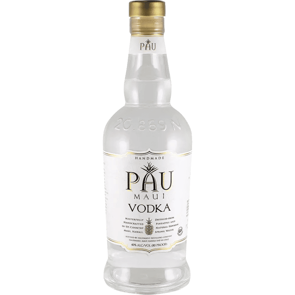 Pau Maui Handcrafted Vodka Real Liquor