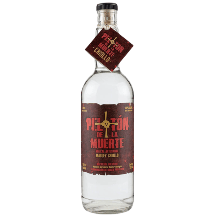 Pelotón de la Muerte Maguey Criollo Mezcal Artesanal Joven 100% Agave - 750ML 