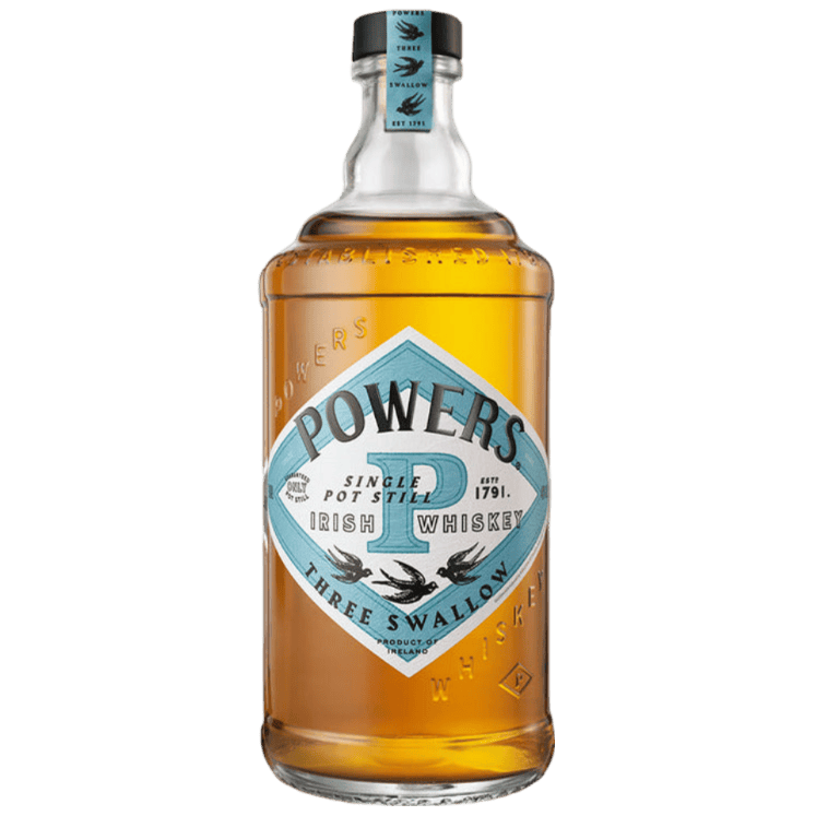 Powers Three Swallow Single Pot Still Irish Whiskey - 750ML 