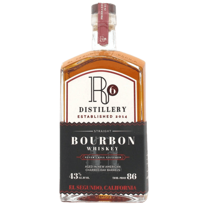 R6 Straight Bourbon Whiskey - 750ML 