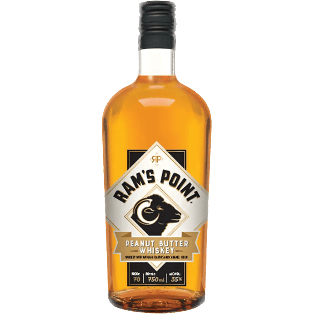 Ram's Point Peanut Butter Whiskey Real Liquor