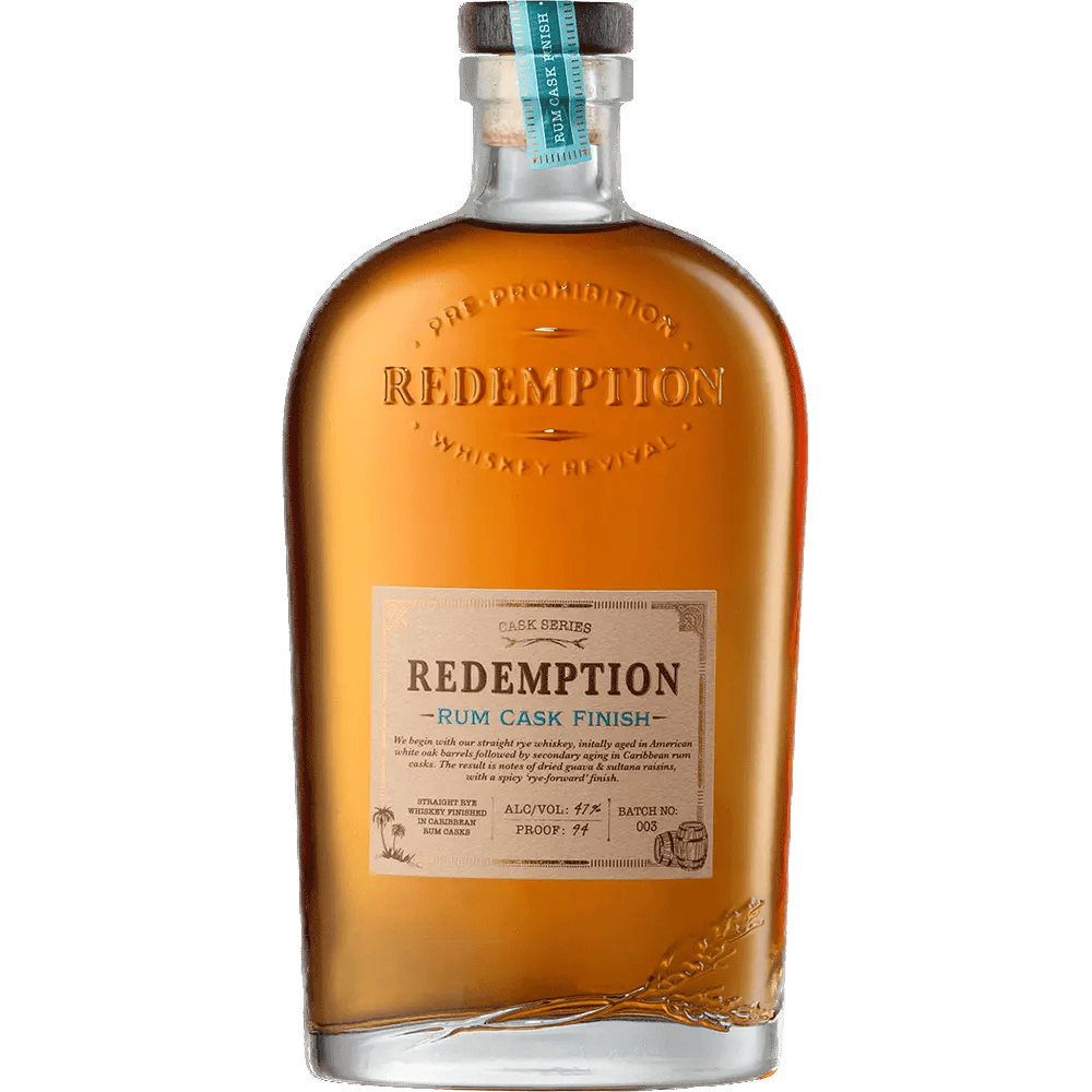 Redemption Rye Rum Cask Finish Real Liquor